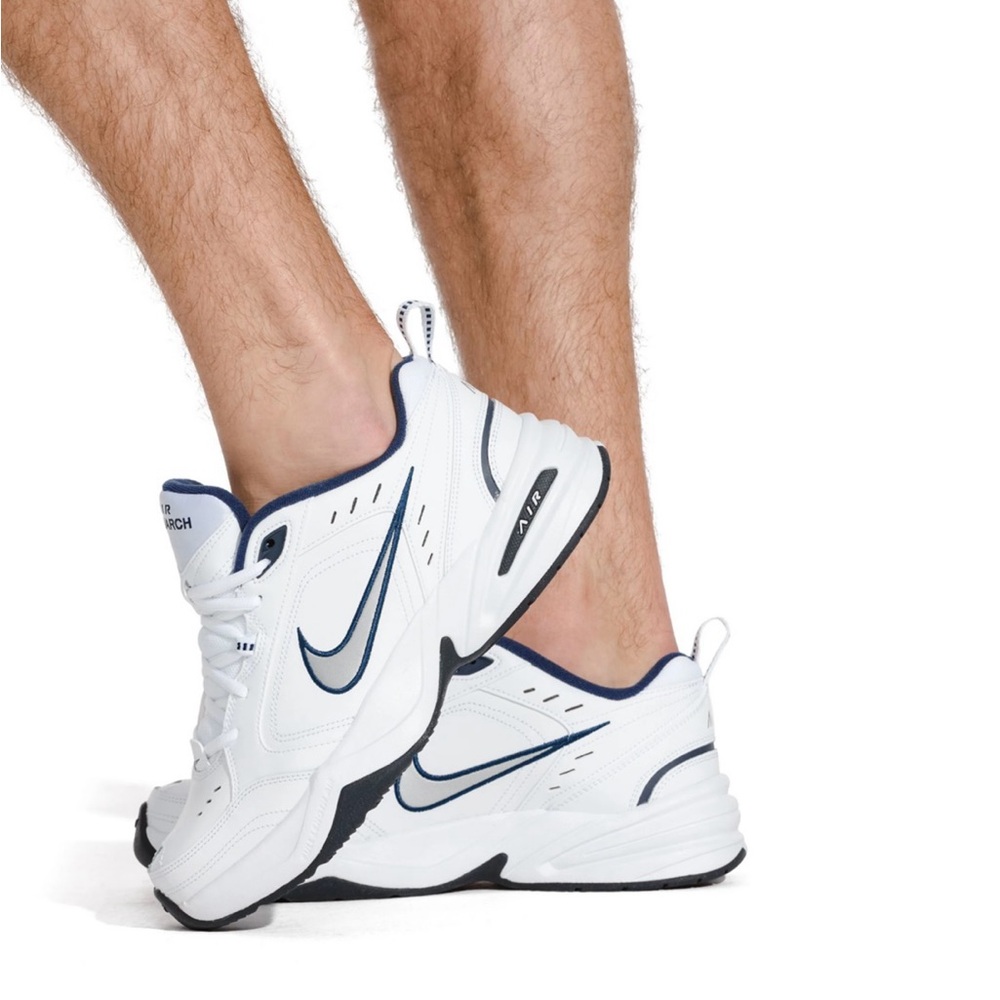 Nike Monarch  Air-Sole Leather Sneakers